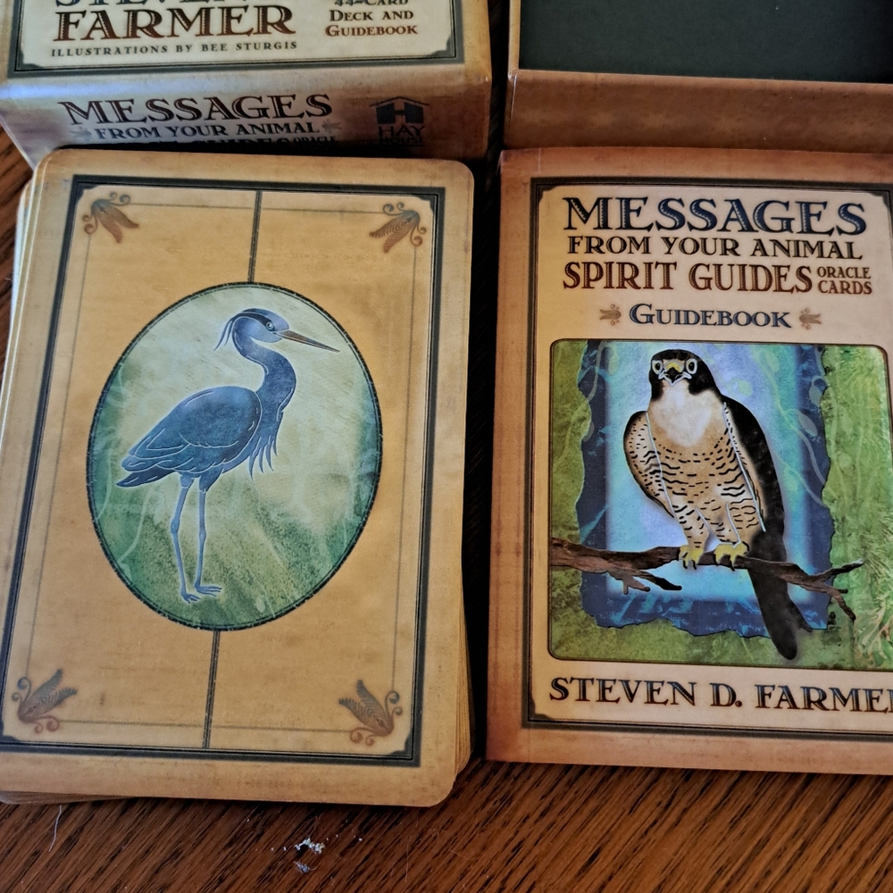 Animal Spirit Guides Oracle Cards by Steven D. Farmer - Picture 3 of 5